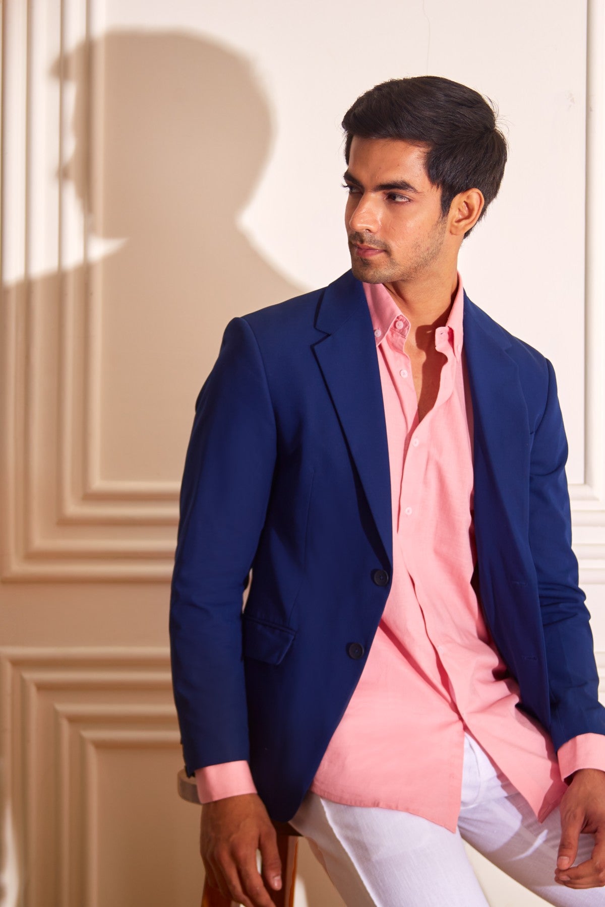 Pink Orchid Linen Shirt